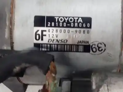 Peça sobressalente para automóvel em segunda mão motor de arranque por toyota auris 2.0 d-4d cat referências oem iam 4280009080  
