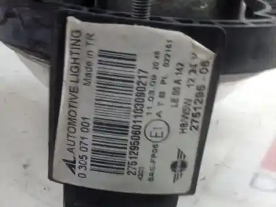 Автозапчастина б/у ліва протитутмана для mini cabrio (r57) cooper s посилання на oem iam 2751295  