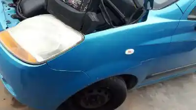 Second-hand car spare part left front fin for chevrolet matiz s oem iam references 96599353