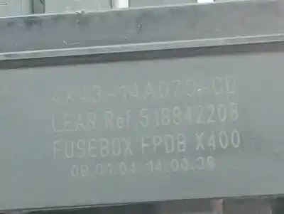 Second-hand car spare part fuse box unit for jaguar x-type 2.0 d classic oem iam references 4x4314a073cd  