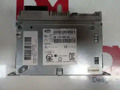 Pezzo di ricambio per auto di seconda mano impianto audio / radio cd per peugeot 208 style riferimenti oem iam 9811066580