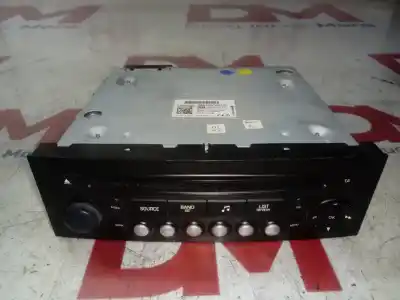 Peça sobressalente para automóvel em segunda mão sistema de áudio / rádio cd por citroen c3 collection referências oem iam 98016070xt