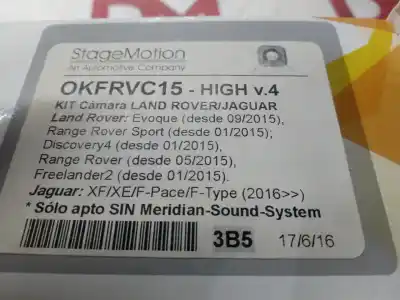 Pezzo di ricambio per auto di seconda mano telecamera per land rover evoque 2.0 td4 cat riferimenti oem iam   