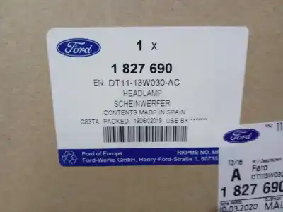 Peça sobressalente para automóvel em segunda mão farol / farolim esquerdo por ford transit connect monospace 1.5 tdci referências oem iam 1827690  