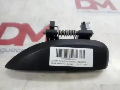 Peça sobressalente para automóvel em segunda mão puxador exterior traseiro esquerdo por dacia sandero laureate referências oem iam 