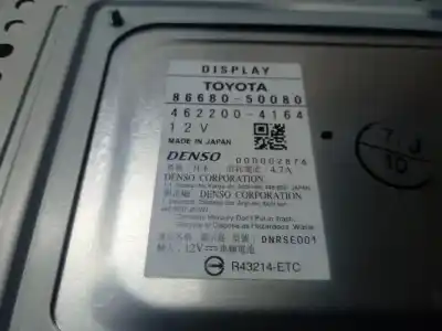 Second-hand car spare part multifunction display for lexus ls600h 5.0 oem iam references 8668050080  