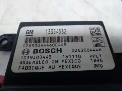 Pezzo di ricambio per auto di seconda mano centralina sensore di parcheggio per opel mokka edition ecoflex riferimenti oem iam 13354532  