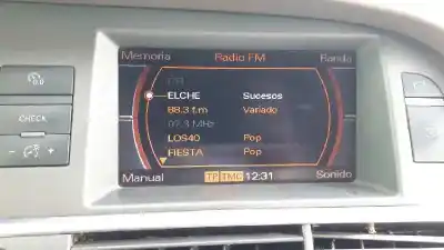 Peça sobressalente para automóvel em segunda mão display gps / multimídia por audi a6 berlina (4f2) 3.0 v6 24v tdi referências oem iam 4f0919603a