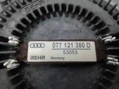 Second-hand car spare part viscous motor fan for audi a8 (d2) 3.7 v8 40v oem iam references   