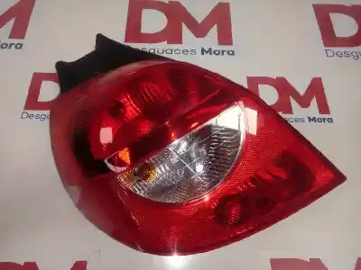 Peça sobressalente para automóvel em segunda mão farolim traseiro esquerdo por renault clio iii exception referências oem iam 