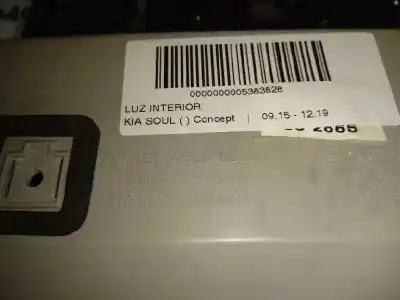 Second-hand car spare part interior light for kia soul ( ) concept oem iam references 92800b2000  