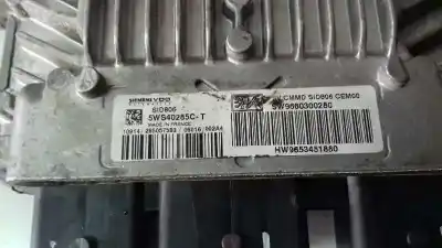 Second-hand car spare part ecu engine control for citroen c3 1.4 hdi cool oem iam references 5ws40285ct  