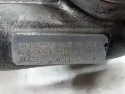 Peça sobressalente para automóvel em segunda mão turbocompresor por ford c-max (cb3) 1.6 tdci cat referências oem iam 8062912  