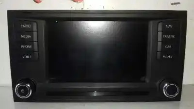 Peça sobressalente para automóvel em segunda mão display gps / multimídia por seat leon sc (5f5) 2.0 tdi referências oem iam 5f0919603a  