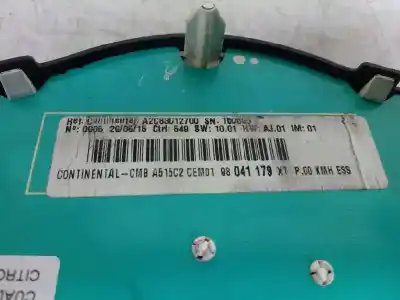 Peça sobressalente para automóvel em segunda mão quadrante por citroen c3 collection referências oem iam 98041179xt  