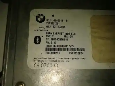 Second-hand car spare part electronic module for bmw x5 (e53) 3.0 turbodiesel cat oem iam references 8411694601101 caja 3 