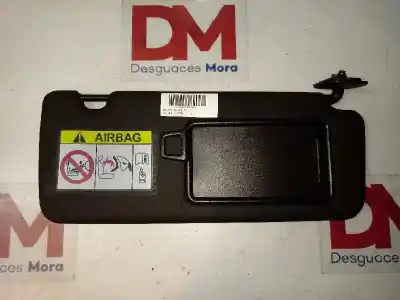 Peça sobressalente para automóvel em segunda mão para-sol direito por hyundai tucson 1.6 crdi referências oem iam 