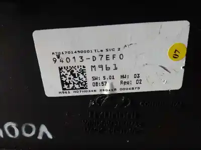 Second-hand car spare part dashboard for hyundai tucson 1.6 crdi oem iam references   