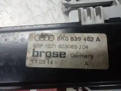 Second-hand car spare part rear right window regulator for audi a4 avant (8k5) (2008) básico quattro oem iam references 8k0839462a
