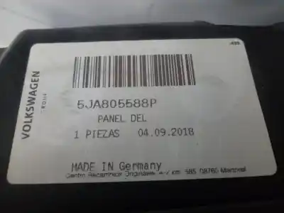 Second-hand car spare part front panel for seat toledo (kg3) 1.6 tdi oem iam references 5ja805588p  