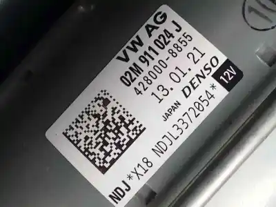 Second-hand car spare part starter motor for skoda kamiq (nw4) active oem iam references 02m911024j Second-hand car spare part starter motor for skoda kamiq (nw4) active oem iam references 02m911024j
