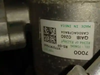 Second-hand car spare part air conditioning compressor for hyundai i10 (ac3) essence oem iam references 97701k7000