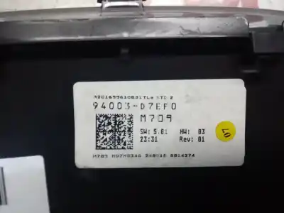 Peça sobressalente para automóvel em segunda mão quadrante por hyundai tucson classic blue referências oem iam 94003d7ef0  