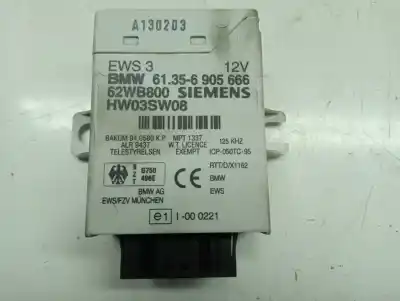 Recambio de automóvil de segunda mano de CENTRALITA INMOVILIZADOR para BMW SERIE 3 BERLINA (E46)  referencias OEM IAM 61356905666  