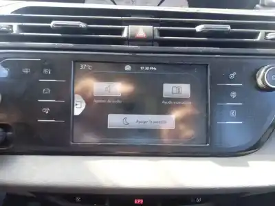 Second-hand car spare part multifunction display for citroen c4 picasso attraction oem iam references 9805089780  