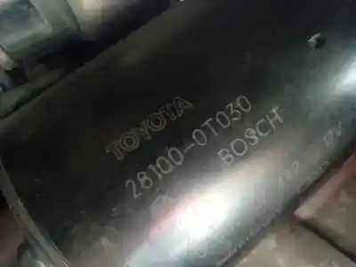 Peça sobressalente para automóvel em segunda mão motor de arranque por toyota auris luna referências oem iam 281000t030
