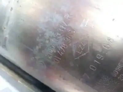 Second-hand car spare part particle filter for renault clio iv 1.5 dci diesel fap oem iam references 8201478965  