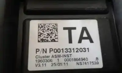 Peça sobressalente para automóvel em segunda mão quadrante por opel corsa d s-d pd11 referências oem iam p0013312031 caja 4 