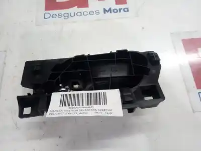 Second-hand car spare part interior right front handle for peugeot 2008 (p1) active oem iam references   