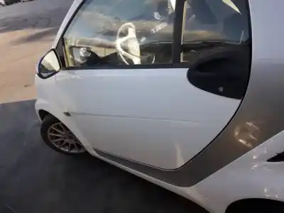 Peça sobressalente para automóvel em segunda mão porta da frente esquerda por smart coupe fortwo coupe mhd (52kw) (451.380) referências oem iam 