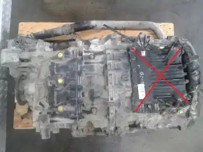 Peça sobressalente para automóvel em segunda mão caixa de velocidades por man tgx 18.440 referências oem iam 12as2131td ratio 15.86-1.00