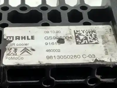 İkinci el araba yedek parçası egr sogutucu için peugeot rifter rifter (k9) oem iam referansları 9813050280  