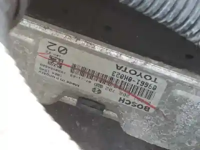 Peça sobressalente para automóvel em segunda mão centralina de motor uce por peugeot 107 urban referências oem iam 0261208702