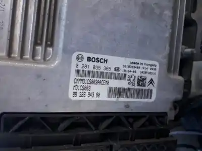 Pezzo di ricambio per auto di seconda mano CENTRALINA MOTORE per CITROEN C3  Riferimenti OEM IAM 9832694380  
