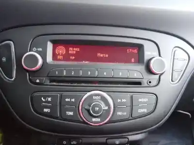 Second-hand car spare part audio system / radio cd for opel corsa e design line oem iam references 39146279