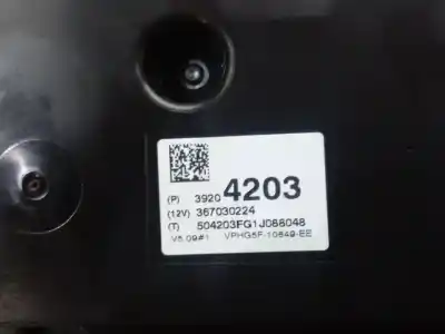 Second-hand car spare part dashboard for opel corsa e design line oem iam references 39204203  