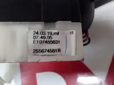 Second-hand car spare part headlights switch for renault captur limited oem iam references 255674581  