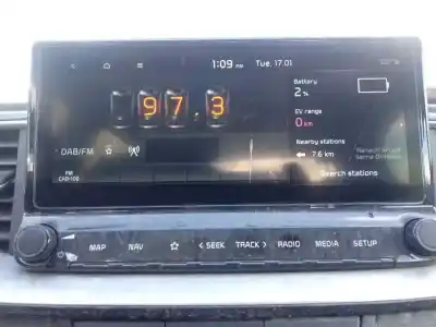 Peça sobressalente para automóvel em segunda mão display gps / multimídia por kia xceed edrive phev referências oem iam 96560cr020