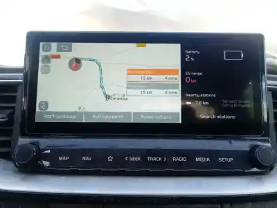 Second-hand car spare part multifunction display for kia xceed edrive phev oem iam references 96560cr020  
