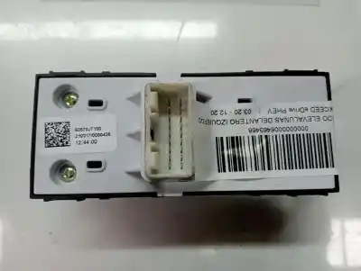 Second-hand car spare part left front power window switch for kia xceed edrive phev oem iam references 93570j7100  