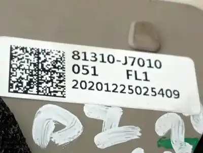 Second-hand car spare part left front door lock for kia xceed edrive phev oem iam references 81310j7010  