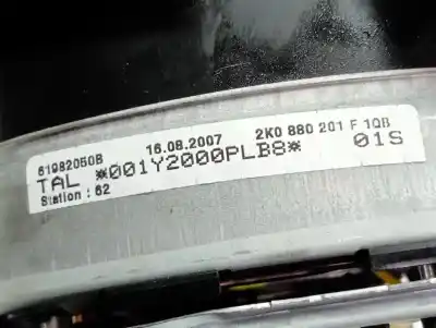 Автозапчасти б/у комплект подушки безопасности за volkswagen caddy ka/kb (2k) furg. ссылки oem iam   