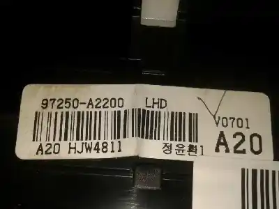 Автозапчастина б/у клімат-контроль для kia cee´d 1.4 crdi cat посилання на oem iam 97250a2200lhd caja 5 