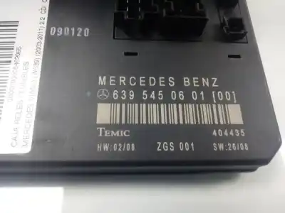 Gebrauchtes Autoersatzteil relais sicherungskasten multifunktionsrelais zum mercedes-benz viano (639) 646980 oem-iam-referenzen a6395450401  