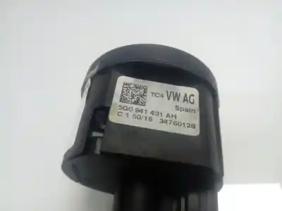 Second-hand car spare part headlights switch for seat leon (5f1) reference oem iam references 5g0941431ah  