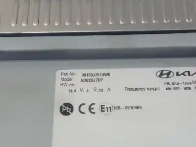 Автозапчастина б/у багатофункційний дисплей для kia xceed drive посилання на oem iam 96160j7510wk  